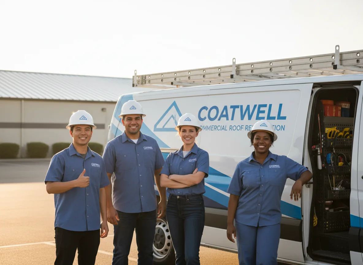 Commercial roof coating company in Ashton, MD